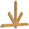 Ekena Millwork Kennewick Rough Sawn Timber Gable Bracket, Western Red Cedar, 60"W x 38"H x 2"D x 4"F, 15/12 Pitch GBW060X38X0204KEN00RWR - alternate 3